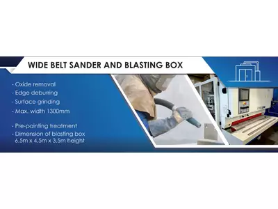 Wide belt sander 1300 RDDD